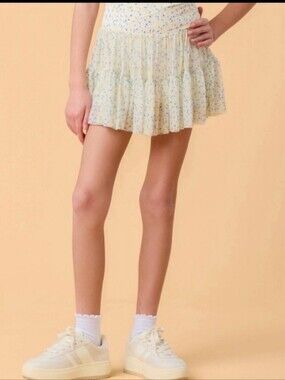 Blogilates Girls' Mommy & Me Ballerina Skort